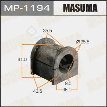 Втулки стабилизатора MASUMA MP-1194