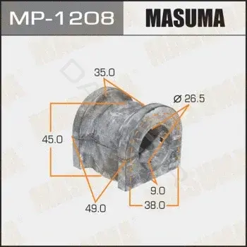 Втулки стабилизатора MASUMA MP-1208