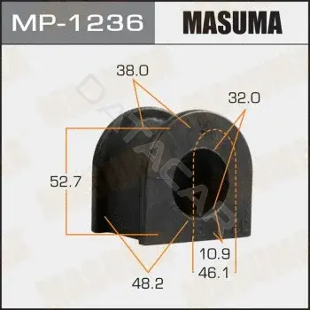 Втулки стабилизатора MASUMA MP-1236