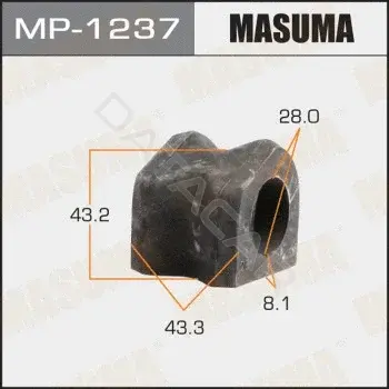 Втулки стабилизатора MASUMA MP-1237