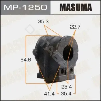Втулки стабилизатора MASUMA MP-1250