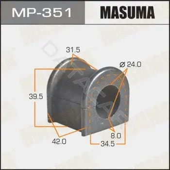Втулки стабилизатора MASUMA MP-351