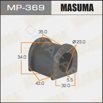 Втулки стабилизатора MASUMA MP-369