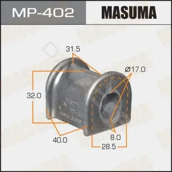 Втулки стабилизатора MASUMA MP-402