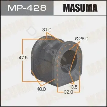 Втулки стабилизатора MASUMA MP-428