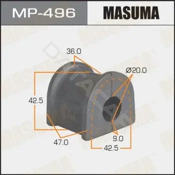 Втулки стабилизатора MASUMA MP-496