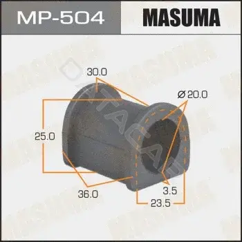 Втулки стабилизатора MASUMA MP-504