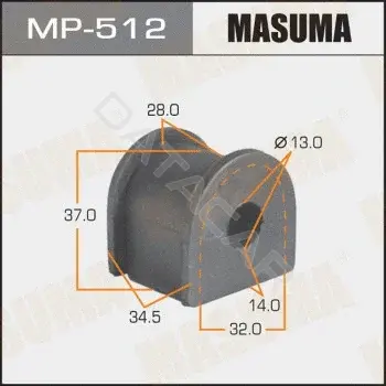 Втулки стабилизатора MASUMA MP-512