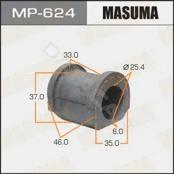 Втулки стабилизатора MASUMA MP-624