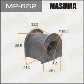 Втулки стабилизатора MASUMA MP-662
