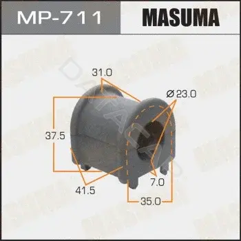 Втулки стабилизатора MASUMA MP-711