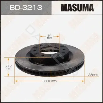 Тормозные диски MASUMA BD-3213
