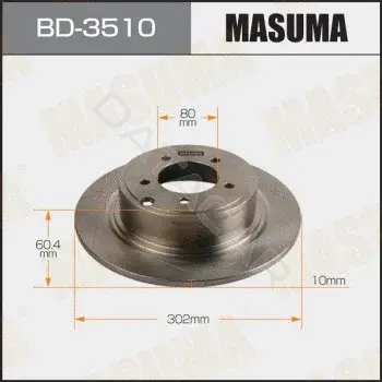Тормозные диски MASUMA BD-3510