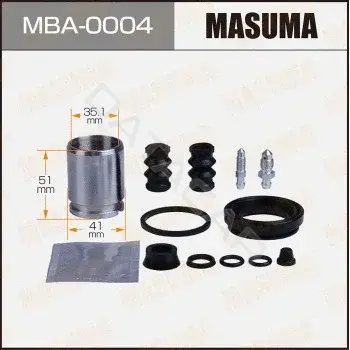 Ремкомплект суппорта MASUMA MBA-0004