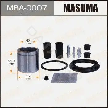 Ремкомплект суппорта MASUMA MBA-0007