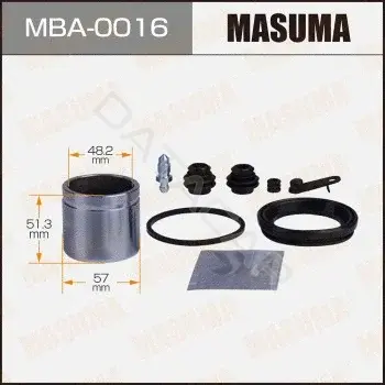 Ремкомплект суппорта MASUMA MBA-0016