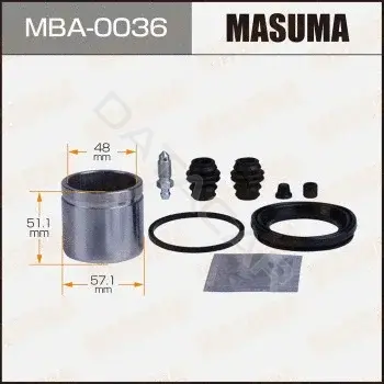 Ремкомплект суппорта MASUMA MBA-0036