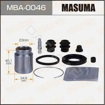 Ремкомплект суппорта MASUMA MBA-0046