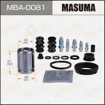 Ремкомплект суппорта MASUMA MBA-0081