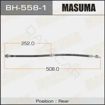 Тормозные шланги MASUMA BH-558-1