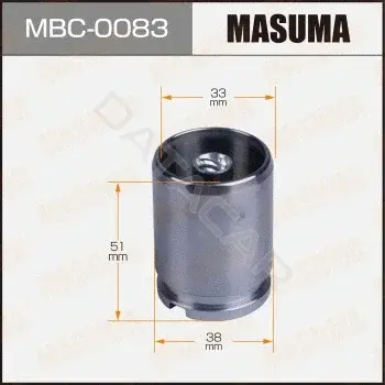 Поршень суппорта MASUMA MBC-0083