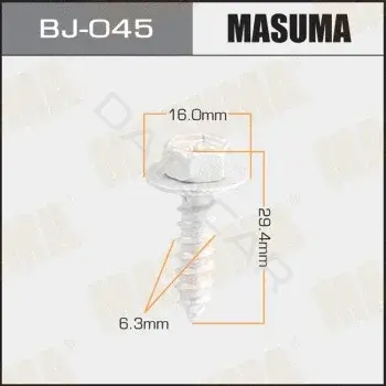 Болт крепления тормозного диска MASUMA BJ-045