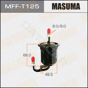 Топливный фильтр MASUMA MFF-T125