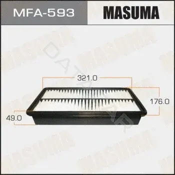 Воздушный фильтр MASUMA MFA-593
