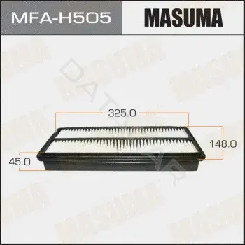 Воздушный фильтр MASUMA MFA-H505