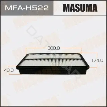 Воздушный фильтр MASUMA MFA-H522