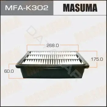 Воздушный фильтр MASUMA MFA-K302