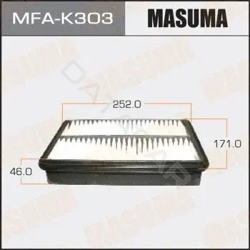 Воздушный фильтр MASUMA MFA-K303