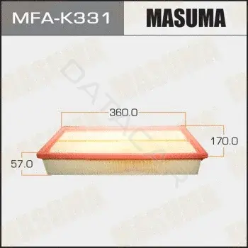 Воздушный фильтр MASUMA MFA-K331