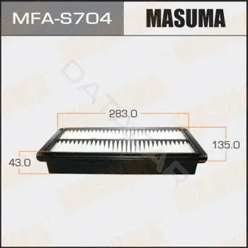 Воздушный фильтр MASUMA MFA-S704