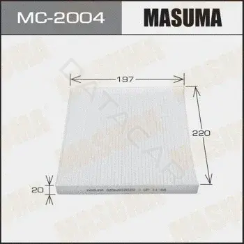 Фильтр салонный MASUMA MC-2004