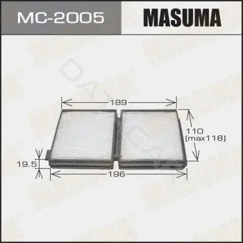 Фильтр салонный MASUMA MC-2005