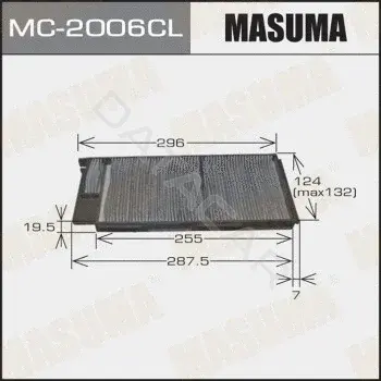 Фильтр салонный MASUMA MC-2006CL