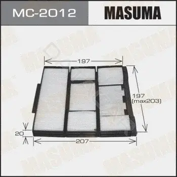 Фильтр салонный MASUMA MC-2012