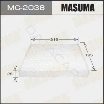 Фильтр салонный MASUMA MC-2038