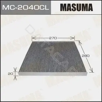 Фильтр салонный MASUMA MC-2040CL