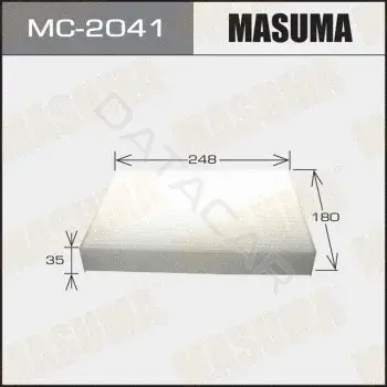 Фильтр салонный MASUMA MC-2041
