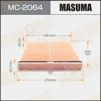 Фильтр салонный MASUMA MC-2064