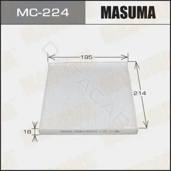 Фильтр салонный MASUMA MC-224
