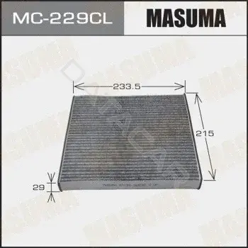 Фильтр салонный MASUMA MC-229CL