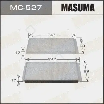 Фильтр салонный MASUMA MC-527
