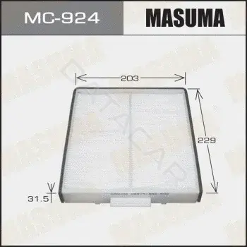 Фильтр салонный MASUMA MC-924