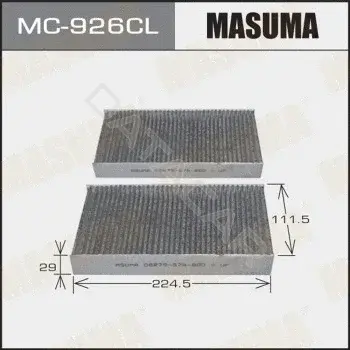 Фильтр салонный MASUMA MC-926CL