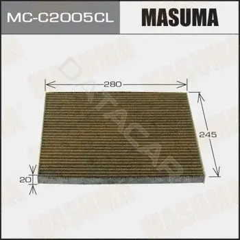 Фильтр салонный MASUMA MC-C2005CL
