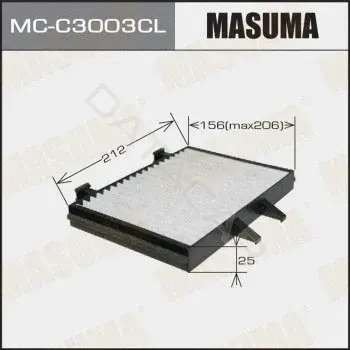 Фильтр салонный MASUMA MC-C3003CL