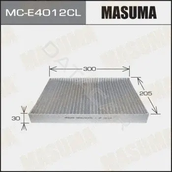 Фильтр салонный MASUMA MC-E4012CL